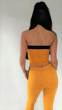 Mustard Pine Strip Bandeau